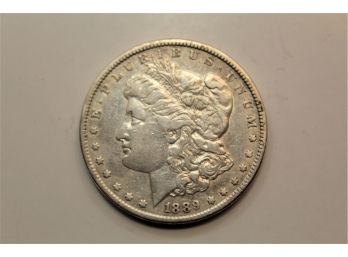 1889 Silver Morgan Dollar Coin