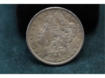 1890 Silver Morgan Dollar Coin Dh1