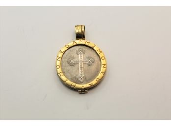 Sterling Silver Coin Pendant