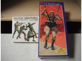 Lot Of Two Military Models In Original Boxes