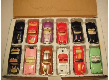Vintage Die Cast Metal Car Collection Original Box