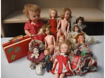 Mixed Lot Of Old Dolls