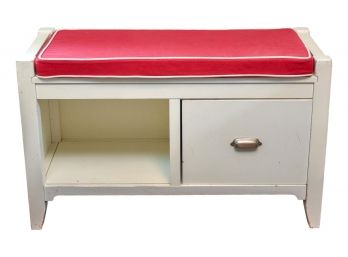 Storage Bench With Cushion