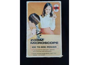 Vintage Sears Zoom Microscope