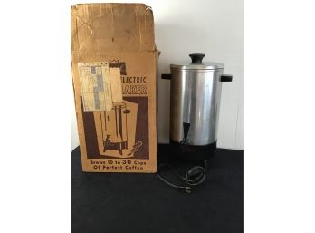 Vintage Party Percolator Coffee Pot
