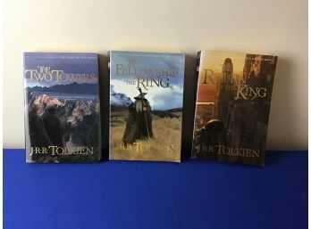 JRR Tolkien Books Lot Of 3