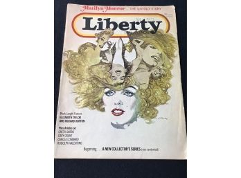 Vintage Liberty Merlyn Monroe Magazine