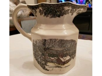 Johnson Bros 'The Friendly Village' - Large Pitcher For Family Gatherings. Made In England