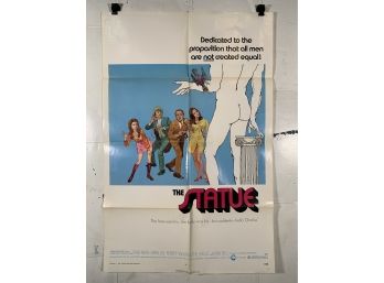 Vintage Folded One Sheet Movie Poster The Statue 1971