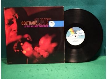 John Coltrane. 'LIVE' At The Village Vanguard On Impulse! Records. Stereo Vinyl Is Very Good Plus Plus.