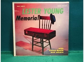 Lester Young. Lester Young Memorial With Count Basie On Savoy Records. Mono Vinyl Sealed And Mint.