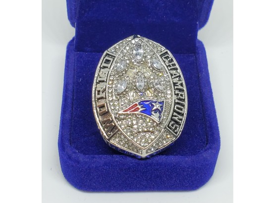 Incredible 2019 New England Patriots Tom Brady Replica Super Bowl Championship Ring