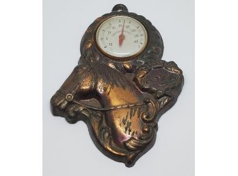Vintage Horse Thermometer Made In Japan