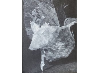 Julio Cesar Delgudo Gicle On Canvas Dance Of The Birds 5