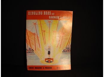 1953 Ringling Bros Circus Program