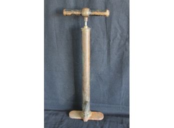 Early Bridgeport Brass Co Automobile Or Bicycle Air Pump