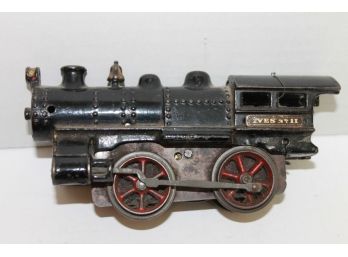 Antique Ives Cast Iron Train Locomotive Toy
