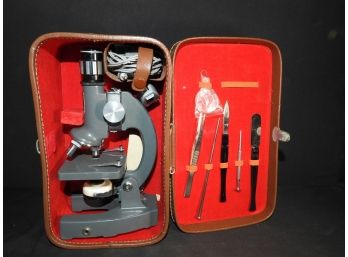 Vintage Jason Microscope Kit In Original Case