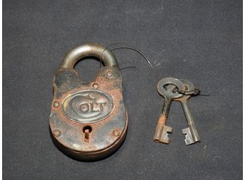 Working Old Colt Lock With Keys