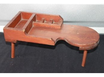 Miniature 14' Hand Made Folk Art Cobblers Work Bench
