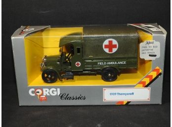 Corgi Army Field Ambulance Truck In Original Box 1/43
