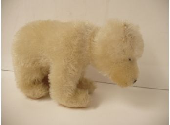 Vintage Antique White Teddy Bear Looks Like Steiff However Has No Button, Measures 3 1/2' Tall