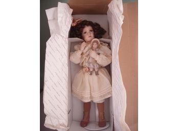 Sophie And Bru Collectible World Gallery Doll, Measures 18' Tall, Doll Lot # 6, Box AS IS