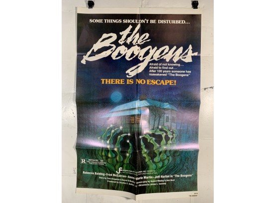 Vintage Folded One Sheet Movie Poster The Boogens 1981