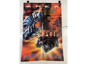 Vintage Folded One Sheet Movie Poster Apex 1994