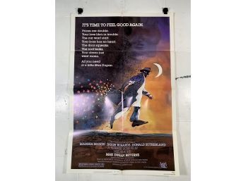 Vintage Folded One Sheet Movie Poster Max Dugan Returns 1983