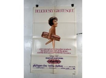 Vintage Folded One Sheet Movie Poster Shanks 1974