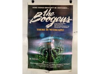 Vintage Folded One Sheet Movie Poster The Boogens 1981
