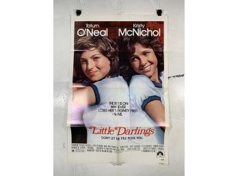 Vintage Folded One Sheet Movie Poster Little Darlings 1980