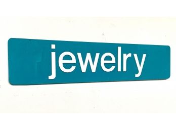 GIANT Jewelry Sign Circa 1970-80s