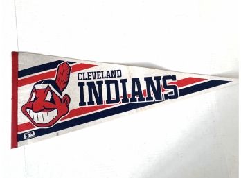 Cleveland Indian Pennant 1980s