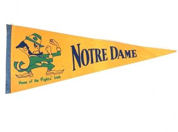 Notre Dame Pennant 1980s