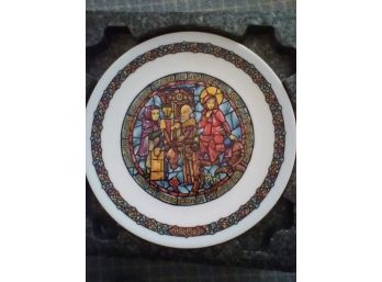 Limoges Collectible Religious Plate - Refus DeHebergement - Noele Vitale (3 Of 7)