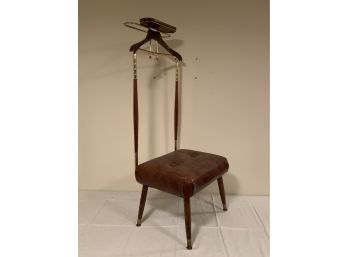 Vintage Mid Century Modern - Pearl Wick Gentlemen’s Butler Valet Dressing Chair