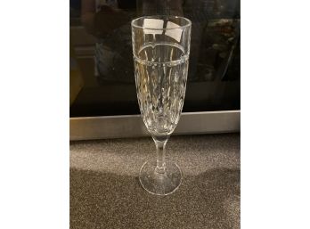 Champagne Crystal  Flutes - Ralph Lauren - Signed - Set Of 4