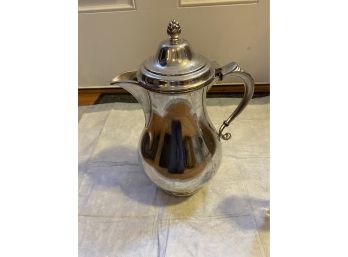 Beautiful Handmade Shirley Williamsburg Pewter Coffee Pot