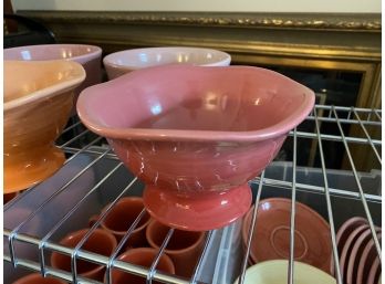 Fiesta Ware And Crate And Barrel Bowls