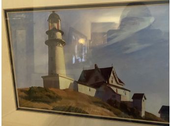 Edward Hopper's Lighthouse At Two Lights  1929 - 22 X 18