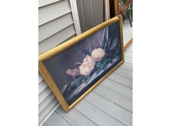 Art - Floral - Muted Gold Frame