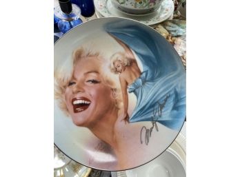 Pair Of Marilyn Monroe Collector Plates