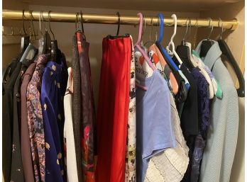 Lot Of Dresses, Shirts, Skirts And Jacket - ALL Gently Used