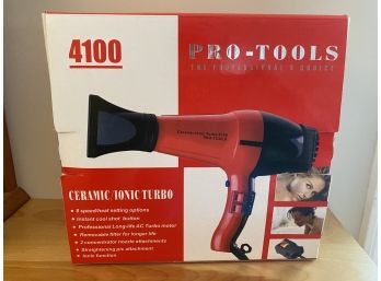 Ceramic 4100 Pro-Tools Ionic Turbo Hair Dryer