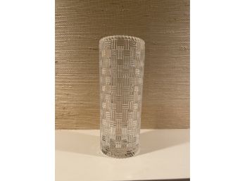 Tiffany Crystal Vase 'Montecito'