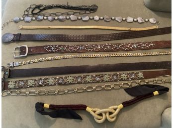 Lot Of Belts - Chan Luu Size S, Avignon Leather