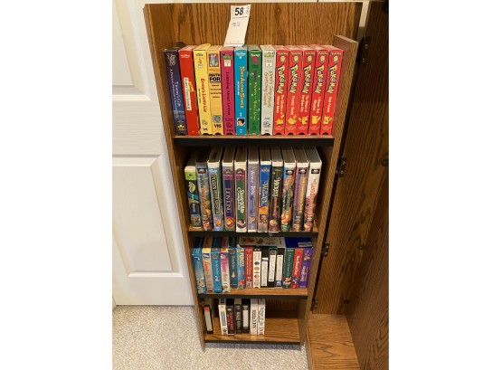 Disney, Pokemon AND Other Children VHS Tapes