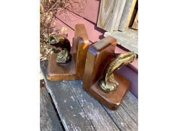 Cornwall Wood Products - Fish Book Ends